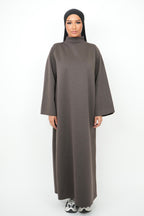 Abaya sweat [ chocolat ]