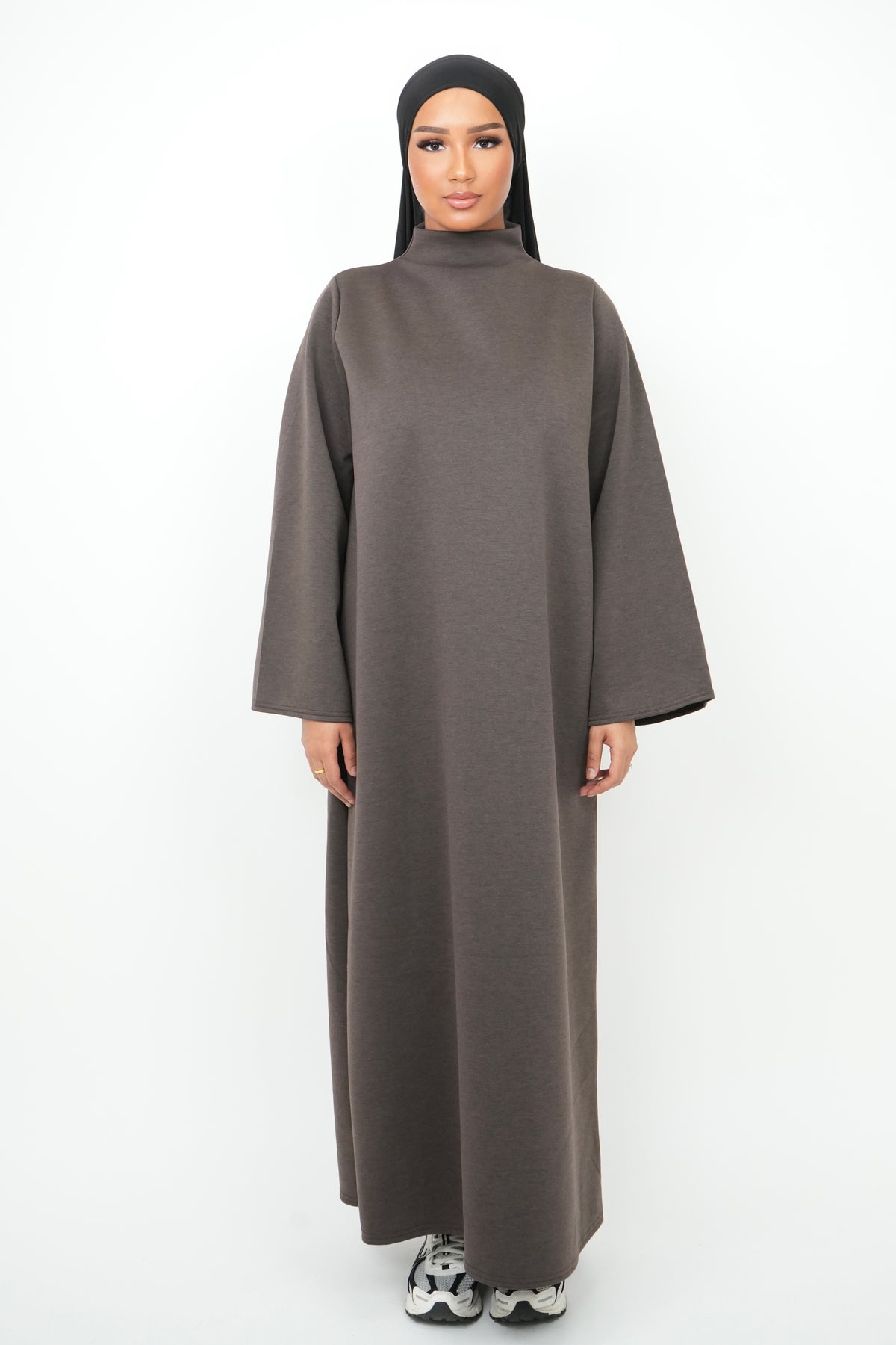Abaya sweat [ chocolat ]