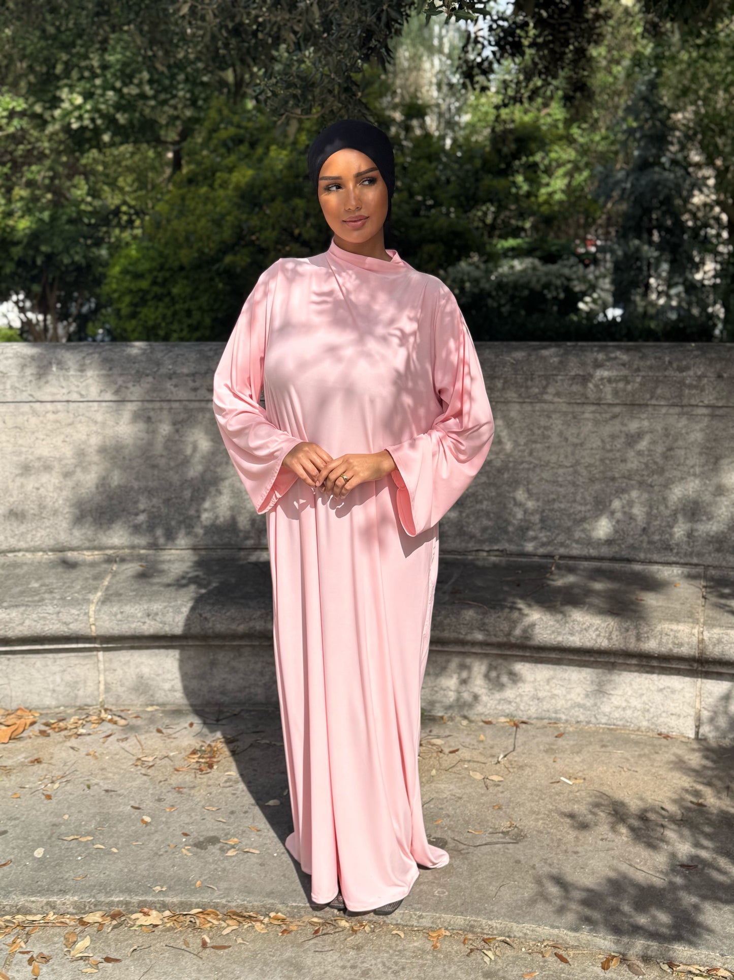 Abaya Jersey Premium [rose pastel]