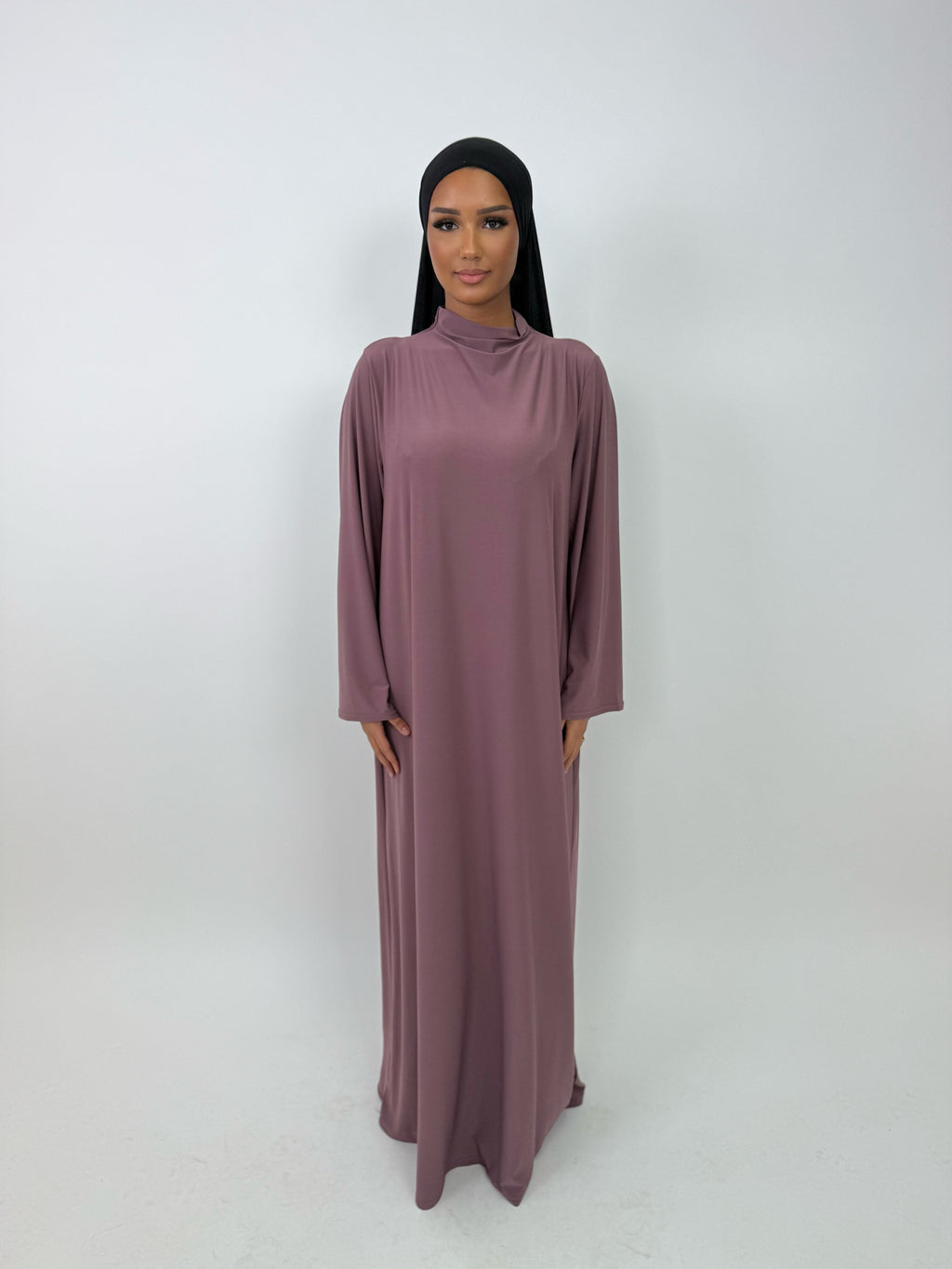 Abaya Jersey Premium [ rose blush ]