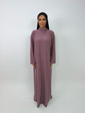 Abaya Jersey Premium [ rose blush ]