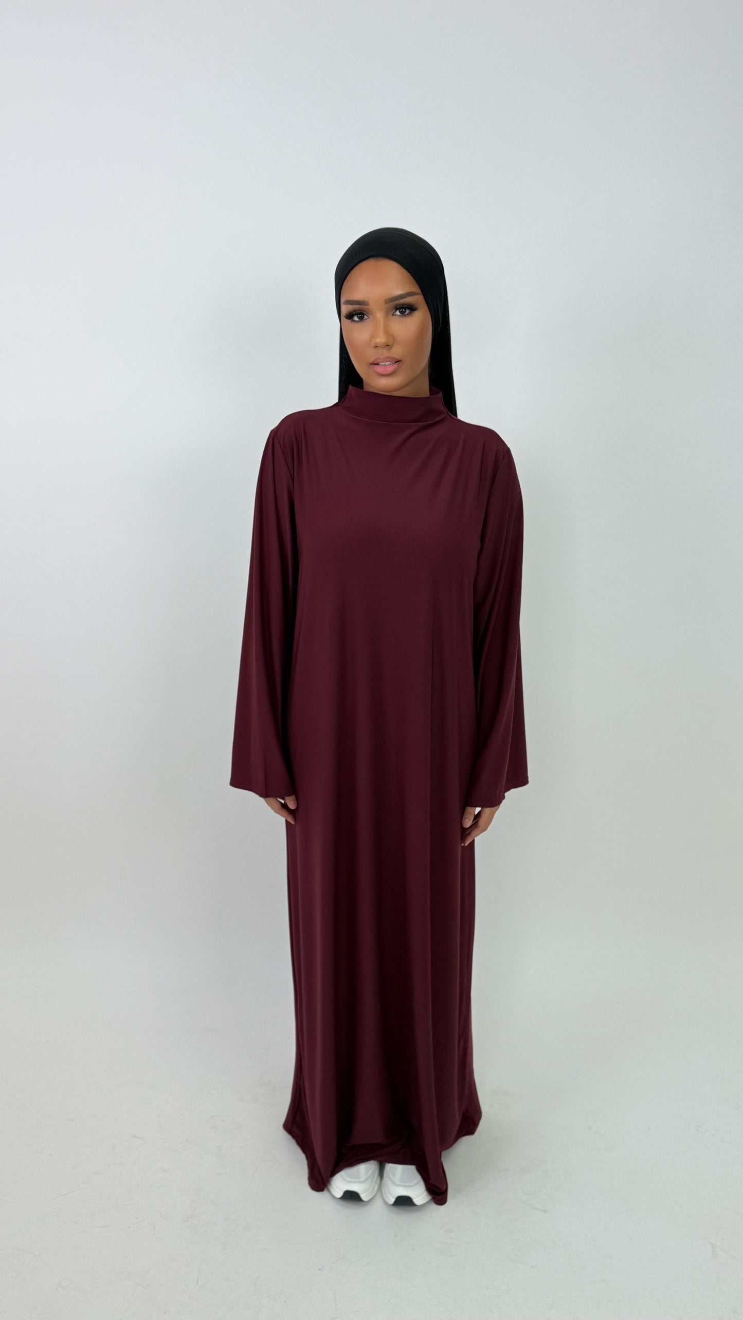 Abaya Jersey Premium [ bordeaux ]