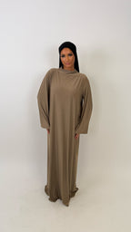 Abaya Jersey Premium [ camel ]