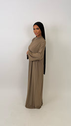 Abaya Jersey Premium [ camel ]