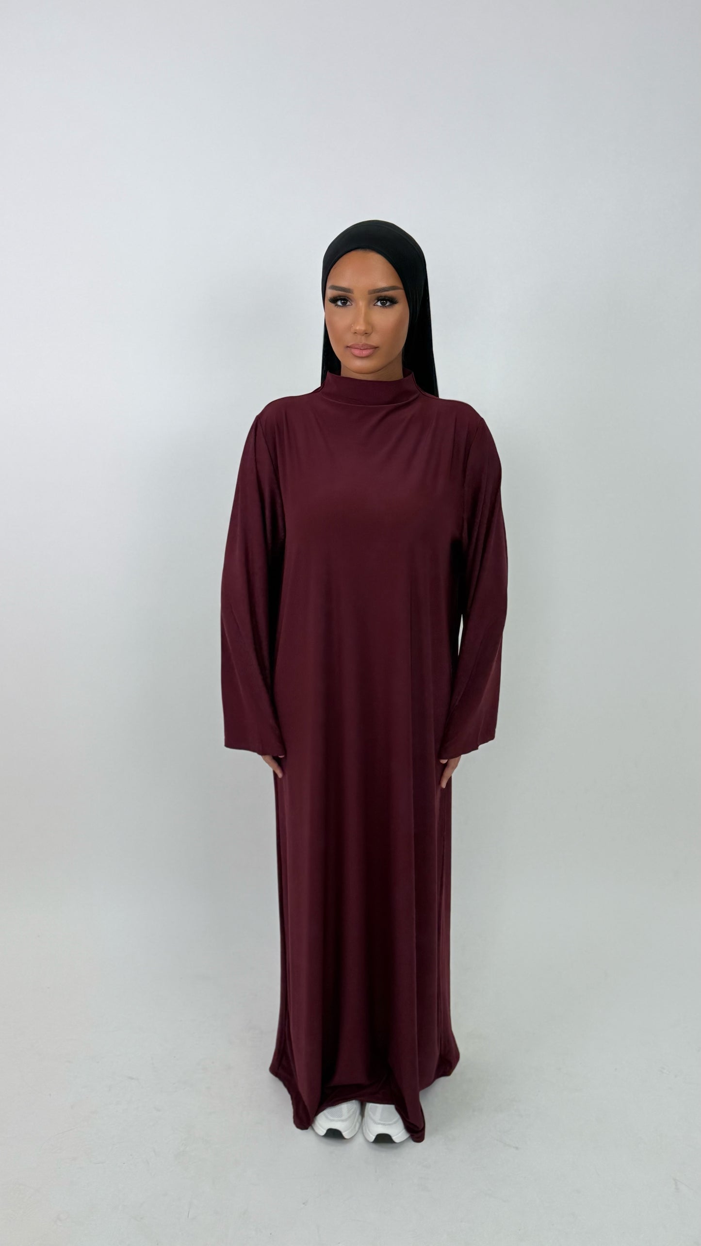 Abaya Jersey Premium [ bordeaux ]