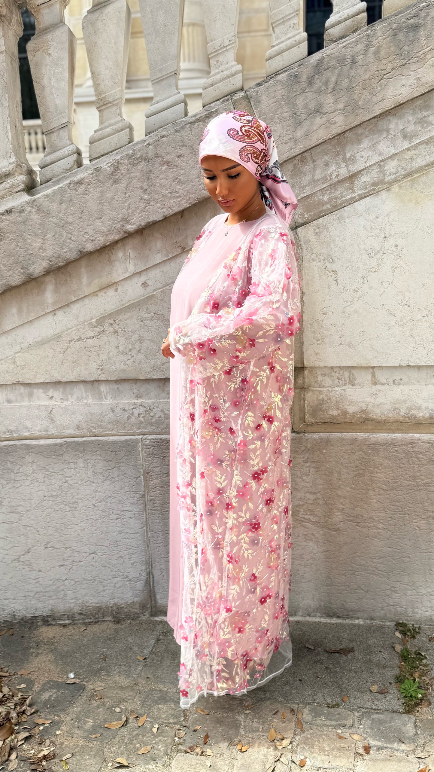 Abaya Flora [rose]