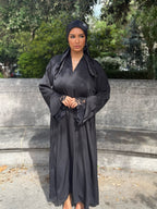 Abaya dentelle [noir]