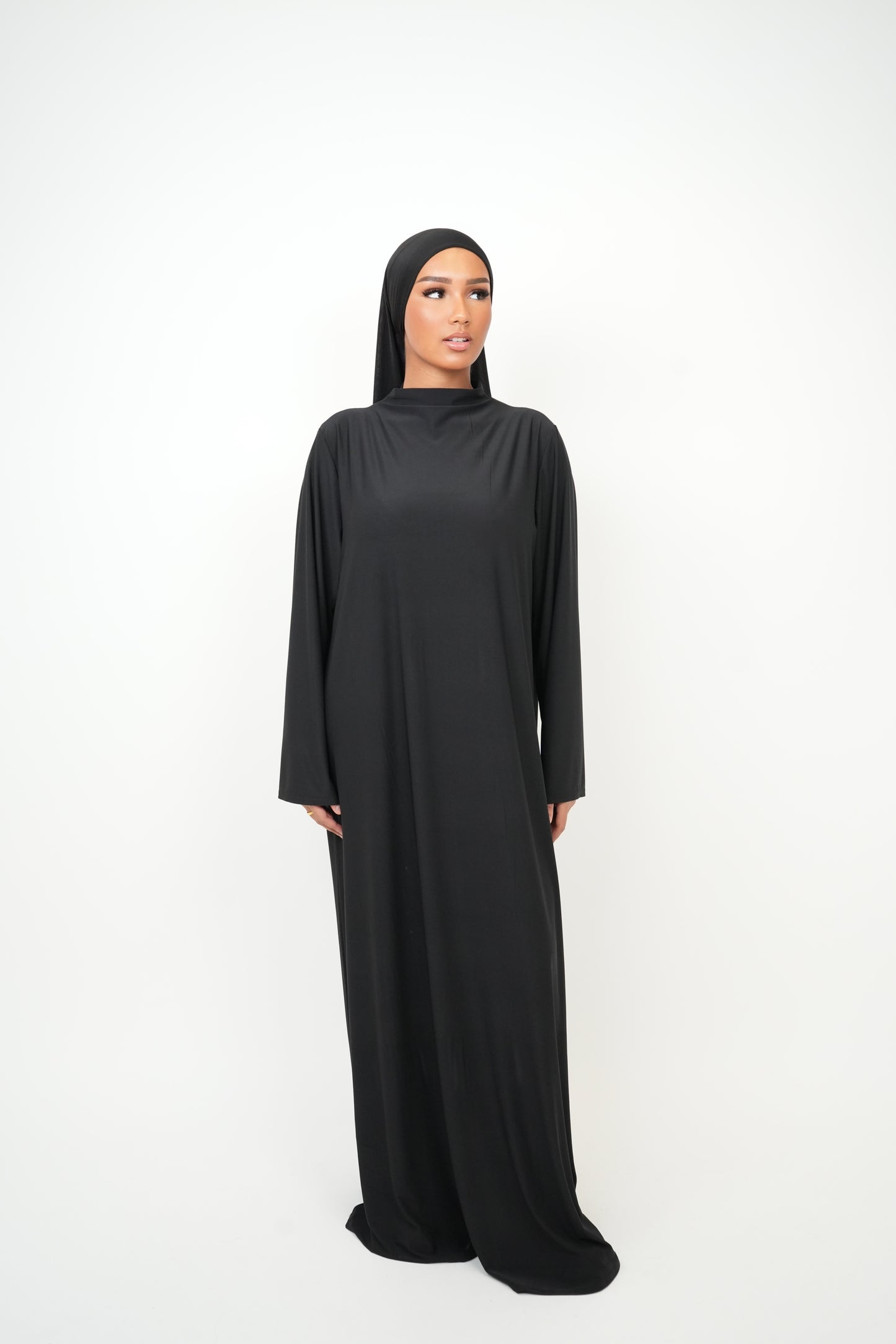 Abaya Jersey Premium [ noir ]