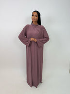 Abaya Jersey Premium [ rose blush ]