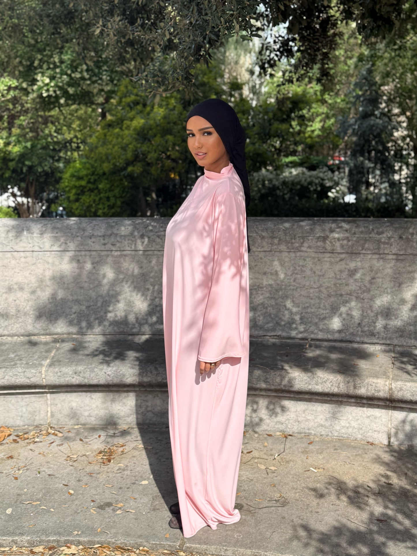 Abaya Jersey Premium [rose pastel]