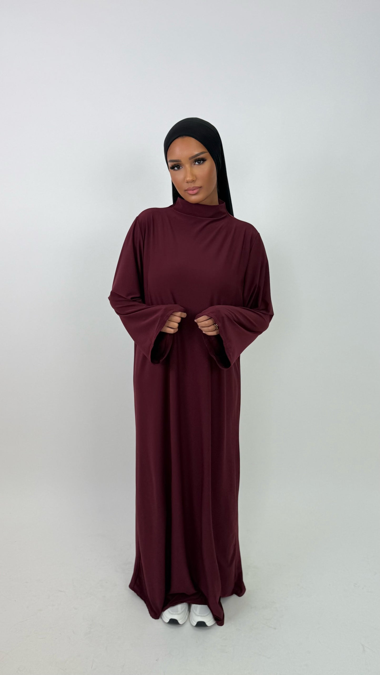 Abaya Jersey Premium [ bordeaux ]