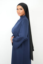 Abaya sweat [ bleu ]