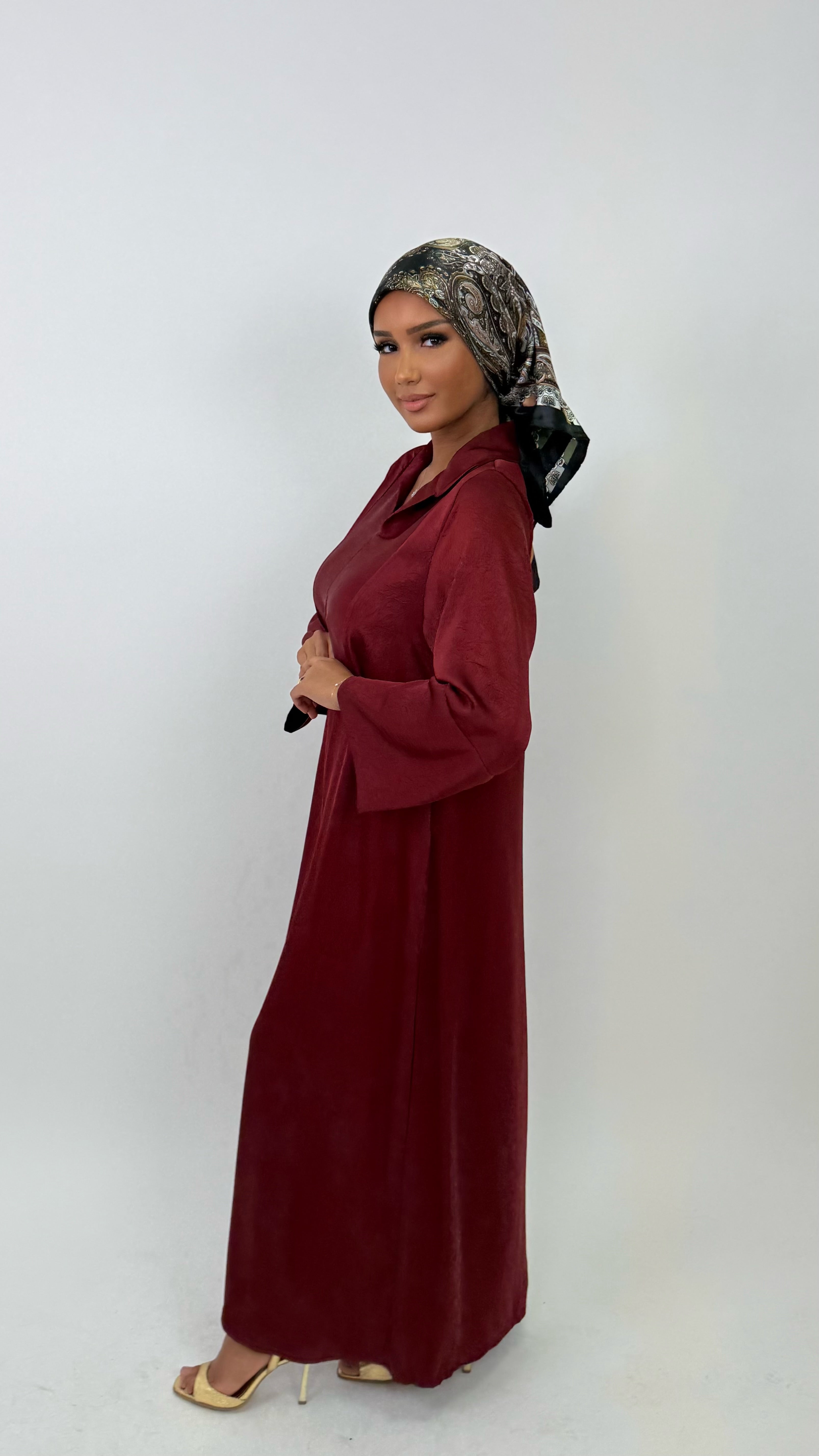 Abaya Lina [ bordeaux ]