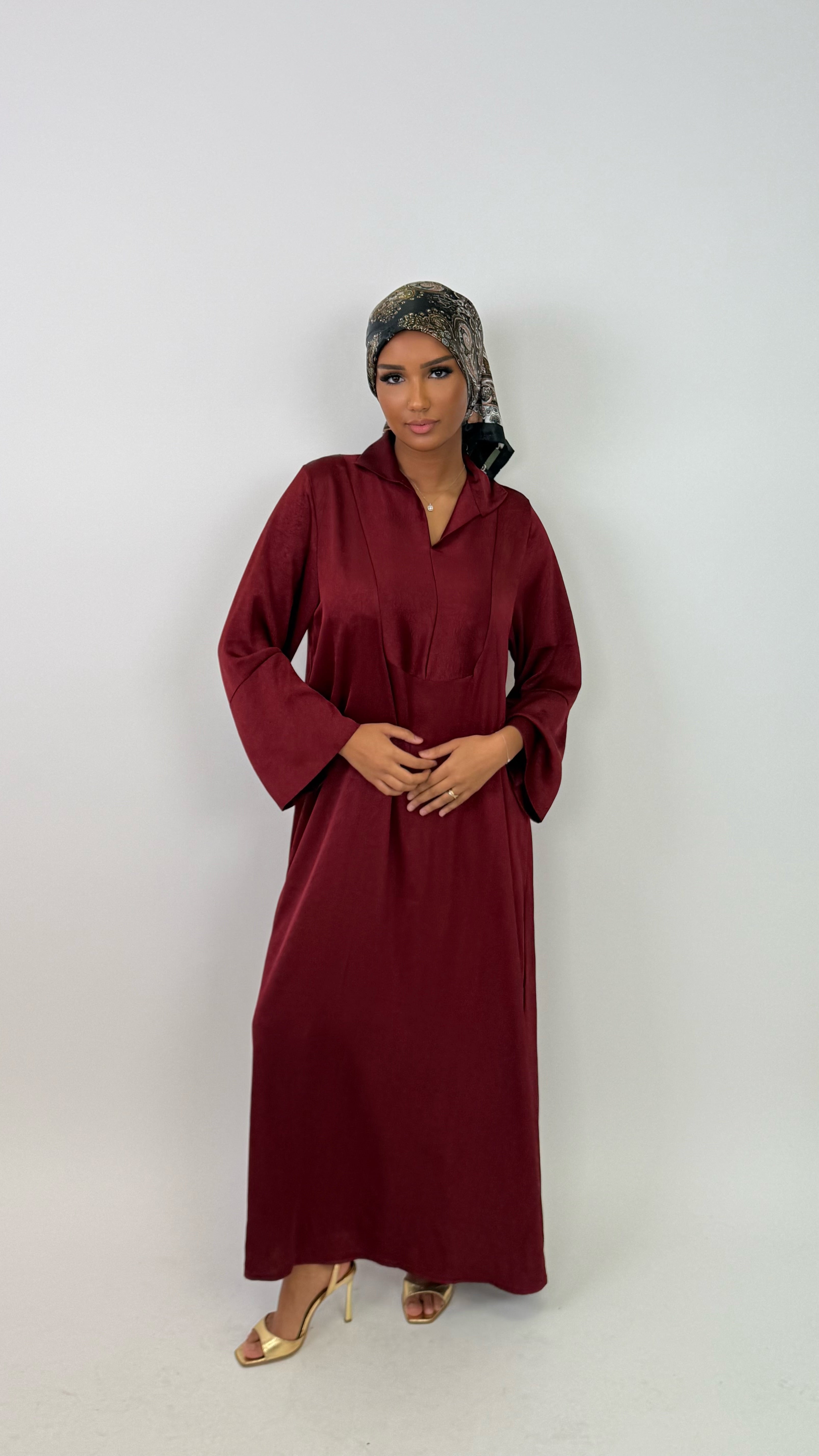 Abaya Lina [ bordeaux ]