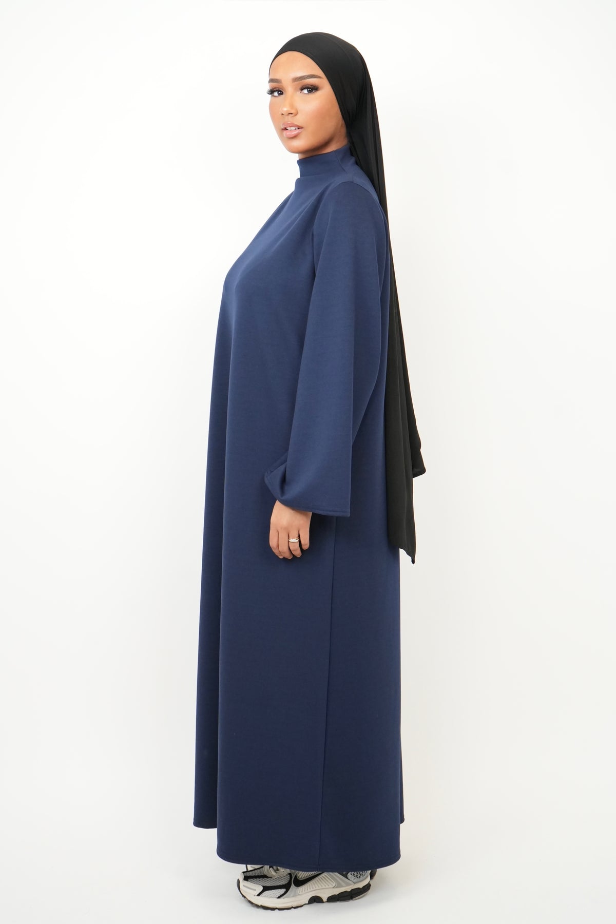 Abaya sweat [ bleu ]